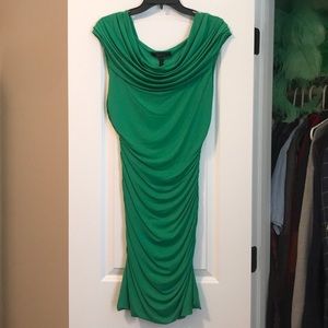 Emerald Green BCBG Maxazria Bodycon Dress